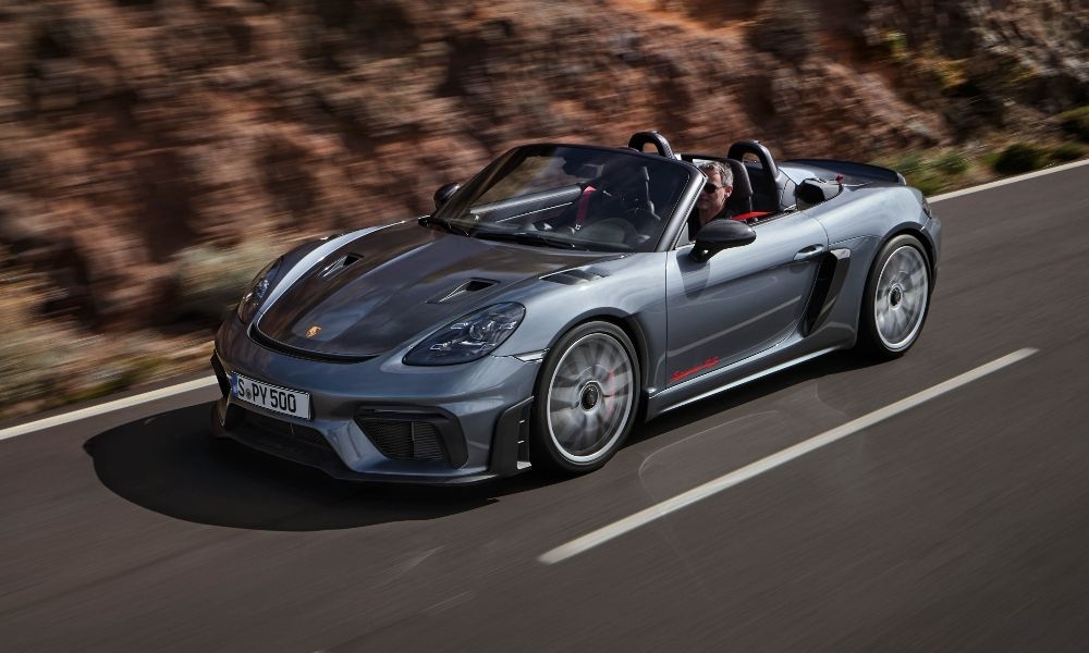 Porsche 718 Spyder RS Debuts With 493 bhp 911 GT3 Flat-Six Engine