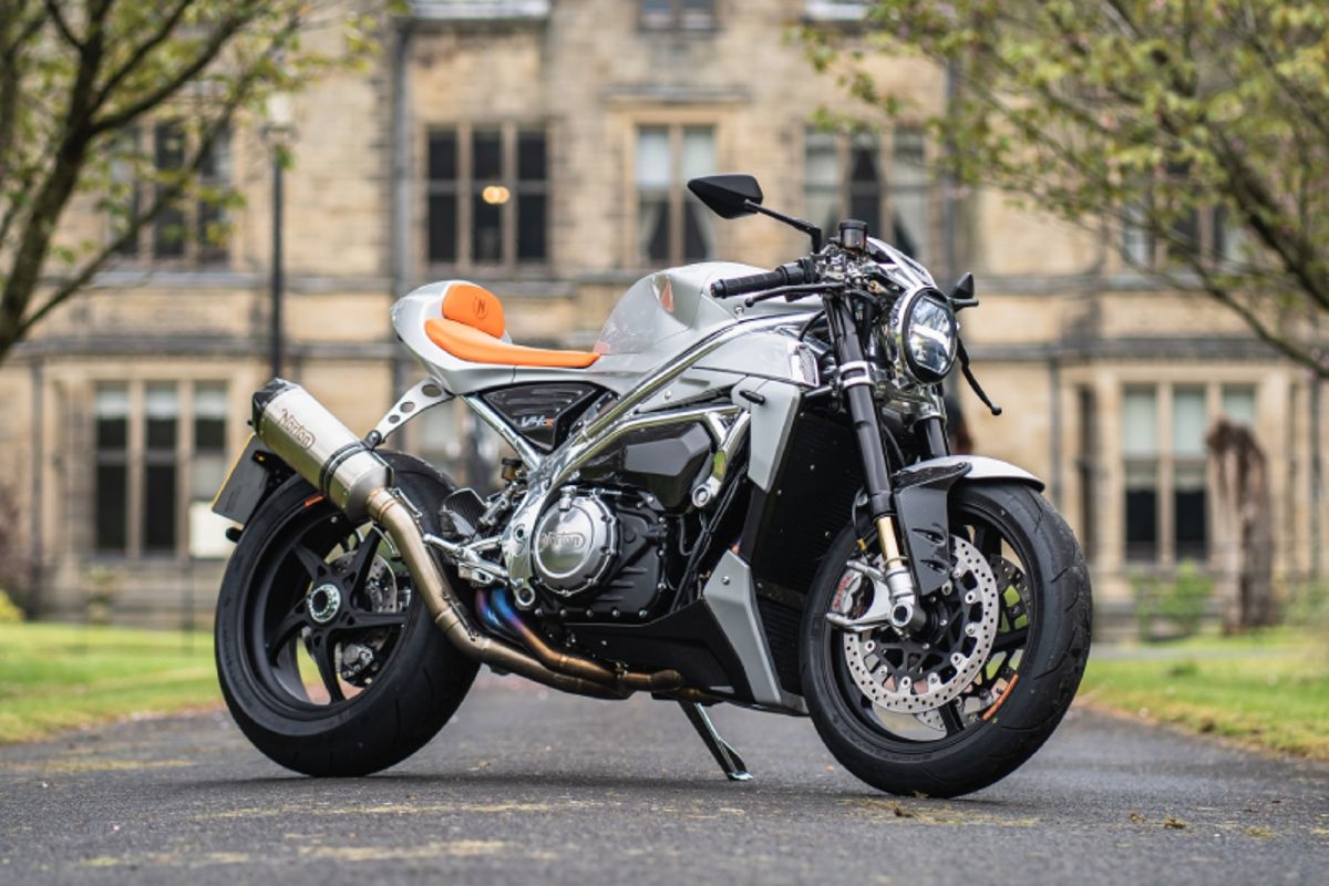 Norton V4CR Café Racer Launched Under TVS Ownership