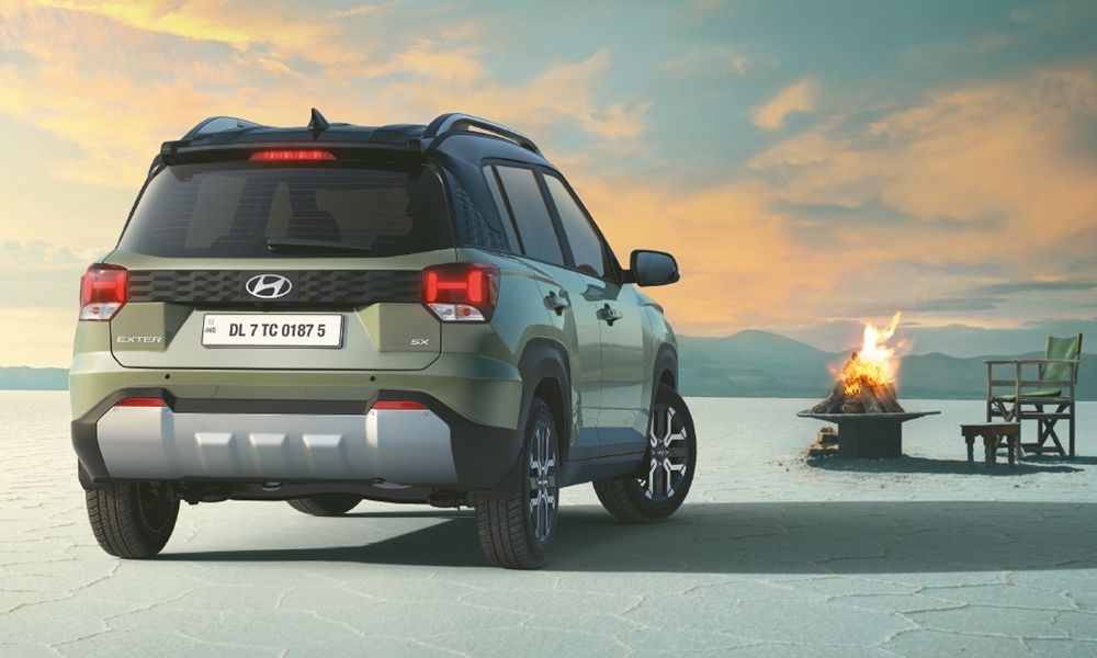 Hyundai Exter Rear Section Revealed In New Photo