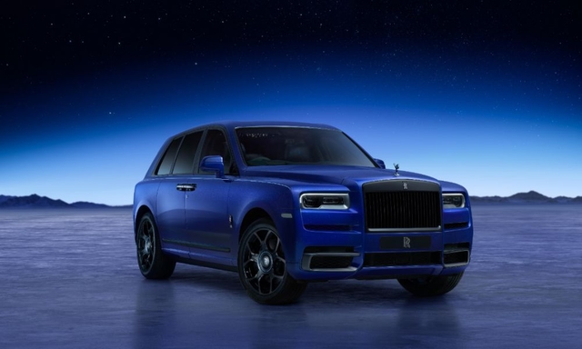 Rolls-Royce Unveils 'Blue Shadow' Edition For Its Black Badge Cullinan