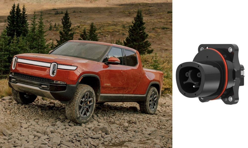 Rivian Becomes Latest Automaker To Adopt Tesla's NACS Port