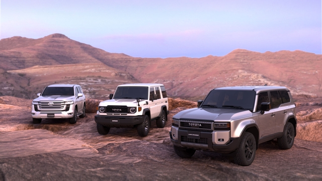2024 Toyota Land Cruiser Prado And Land Cruiser 70 Break Cover