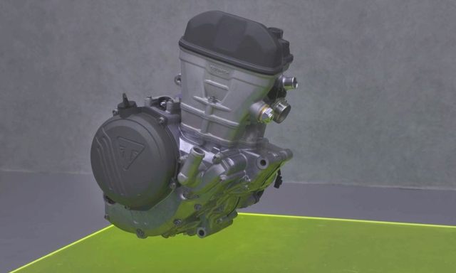 Sneak Peak Into Triumph’s Newest 250cc Motocross Engine