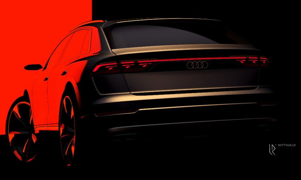 Audi Q8 Facelift Teased; Global Debut On September 5