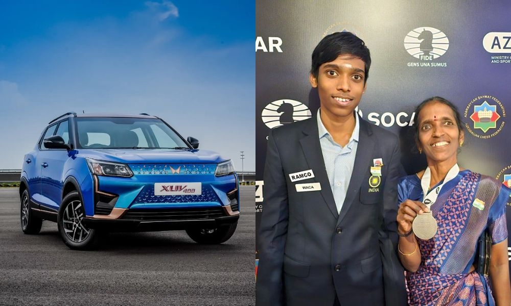 Mahindra To Gift Special Edition XUV400 EV To Chess Prodigy Praggnanandhaa's Parents