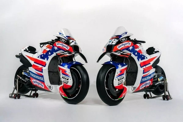 MotoGP: Trackhouse Racing Unveils Striking American Livery for Debut Season
