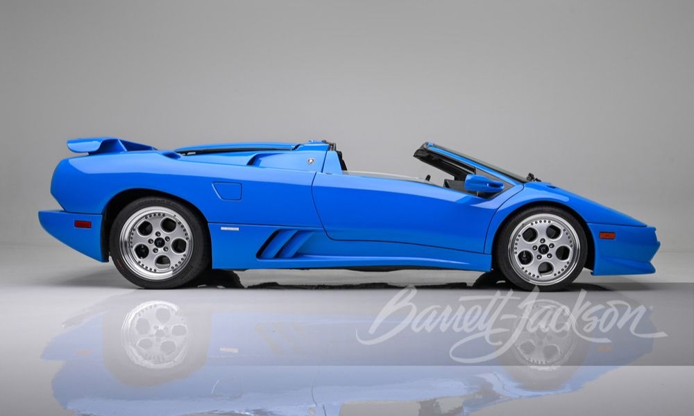 Former US President Donald Trump's Lamborghini Diablo VT Roadster Auctioned For $1.1 Million