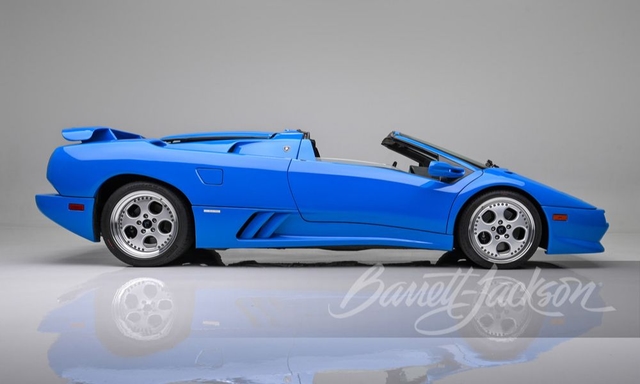 Former US President Donald Trump's Lamborghini Diablo VT Roadster Auctioned For $1.1 Million