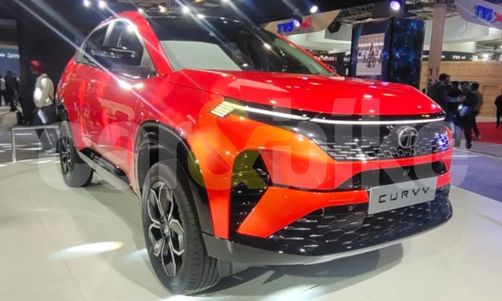 Production Ready Tata Curvv Debuts At Bharat Mobility Global Expo 2024