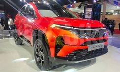 Production Ready Tata Curvv Debuts At Bharat Mobility Global Expo 2024