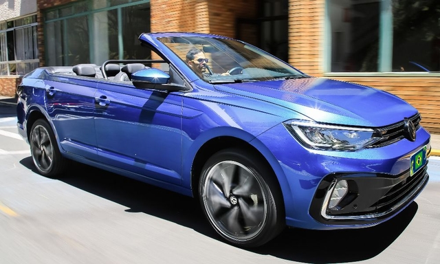 VW Turns Virtus Sedan Into A One-Off Convertible For Brazil’s President