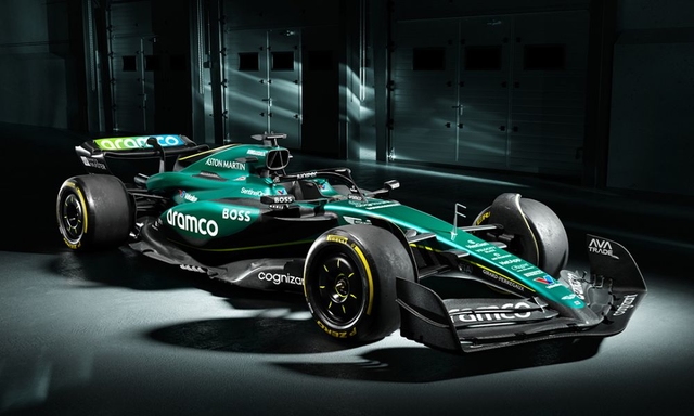  Aston Martin Unveils Its Contender For 2024 F1 Season; The AMR24 