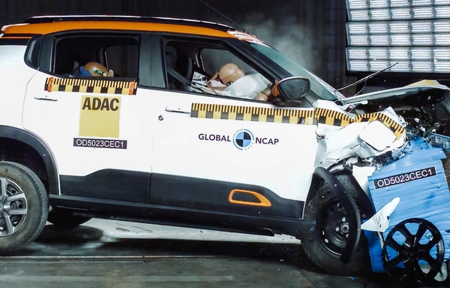 Made-In-India Citroen eC3 Scores Zero Stars In Global NCAP Crash Tests