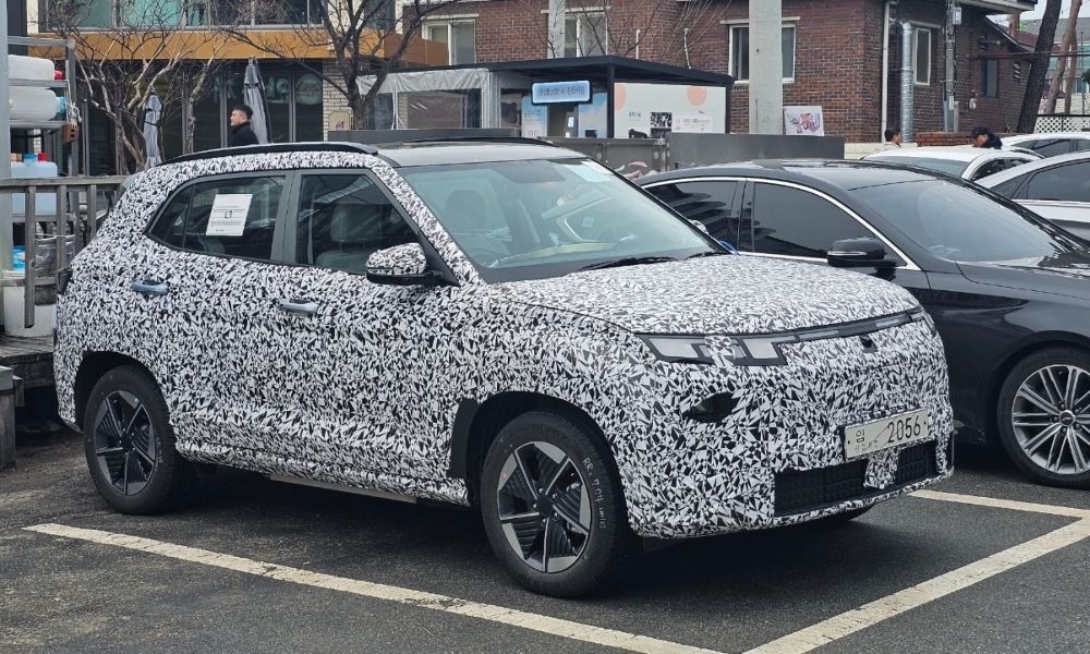 Hyundai Creta EV Spied Testing In South Korea 