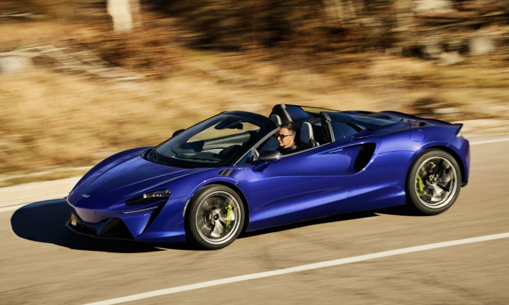McLaren Artura Spider Revealed; Artura Line-Up Gets Performance Updates
