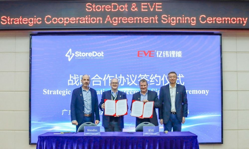 Ola-Backed StoreDot Teams Up With EVE Energy For Mass Production Of Extra Fast-Charging Cells