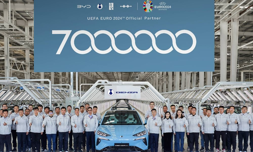 BYD Rolls Out Its 7 Millionth New Energy Vehicle