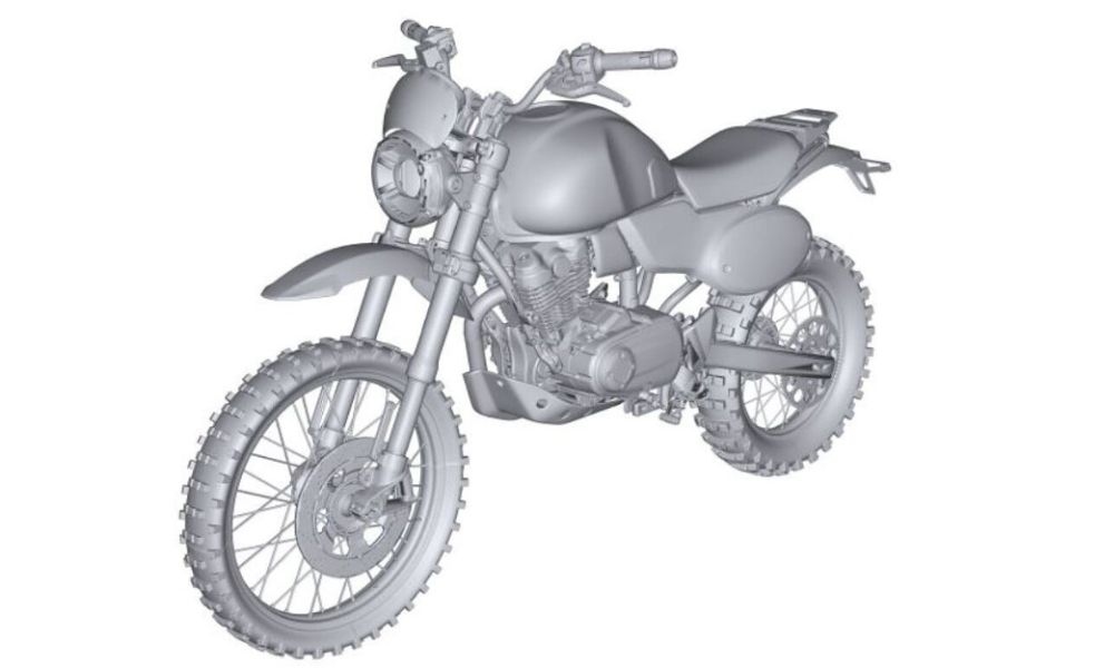 TVS Ronin SCR Concept Patented; Likely to Enter Production