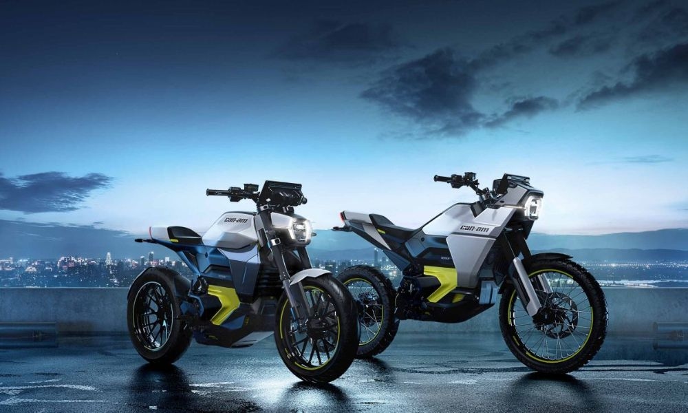 Can-Am Unveils Its 2024 Electric Motorcycles Portfolio