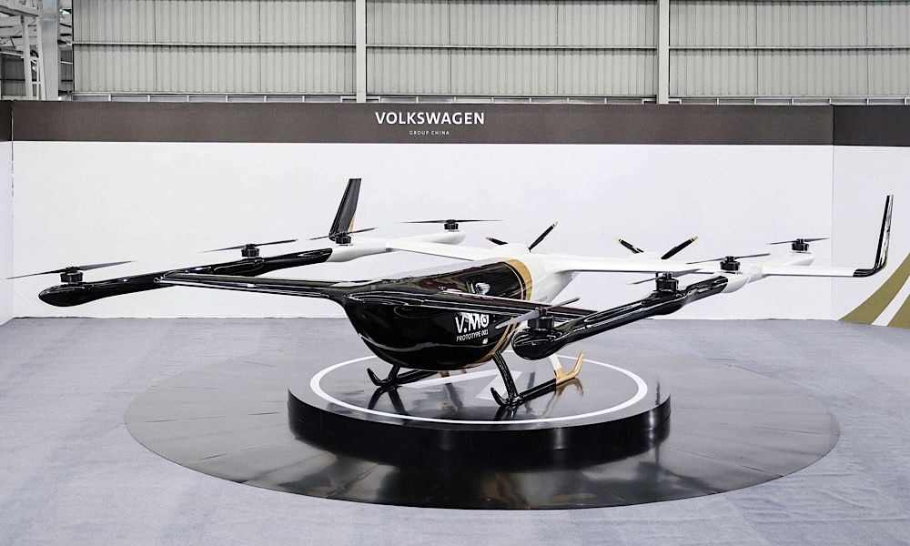 Volkswagen Group Showcases EVTOL In China