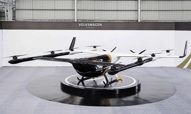 Volkswagen Group Showcases EVTOL In China