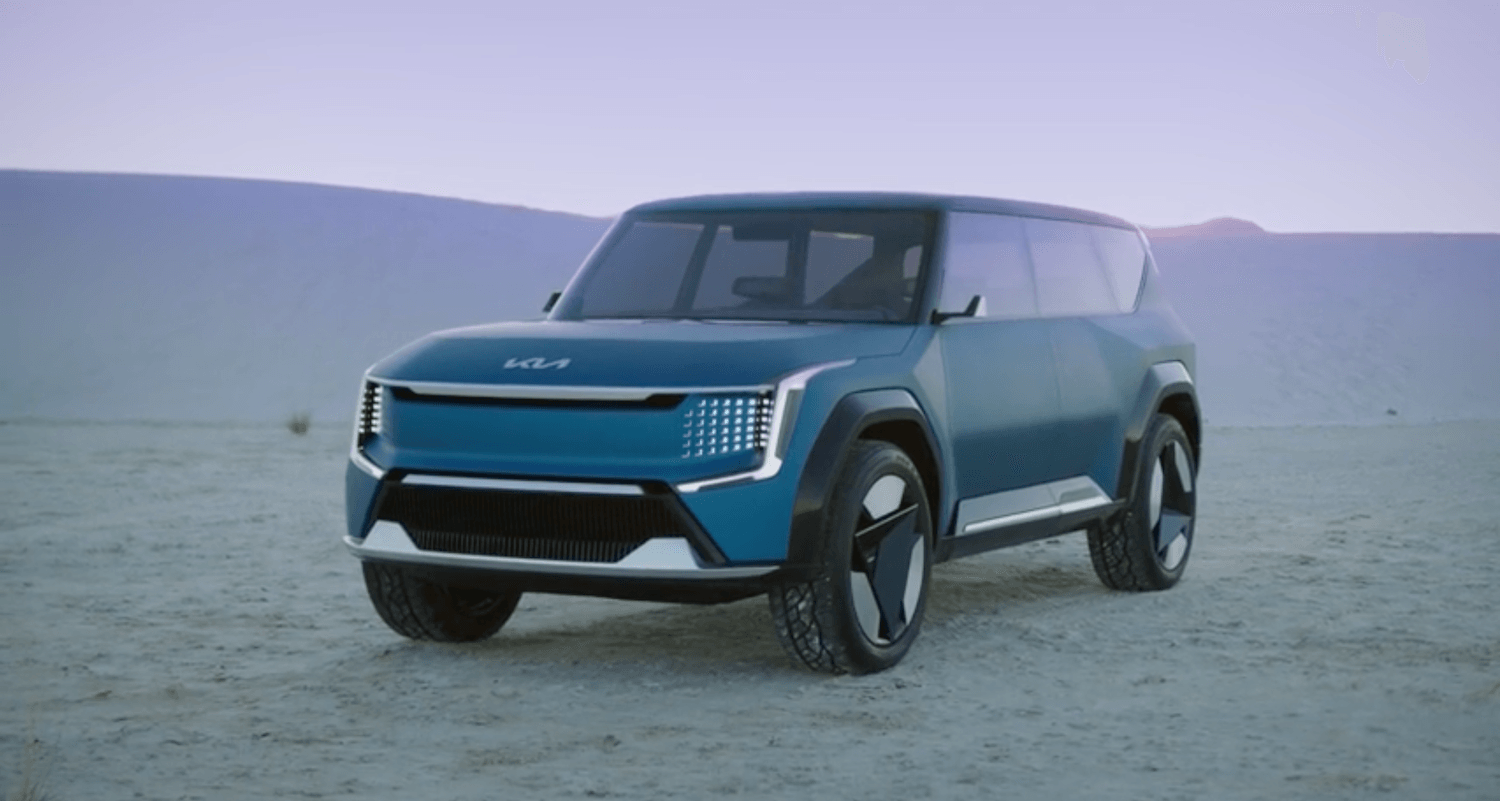 Kia EV9 Electric SUV Concept Teased Ahead Of Auto Expo