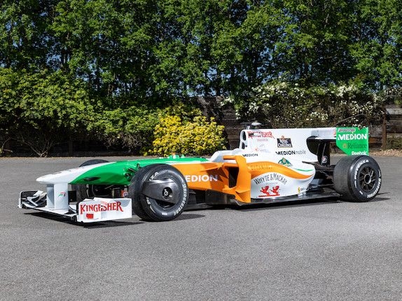 Force India F1 Car That Secured Pole In 2009 To Be Auctioned By Bonhams