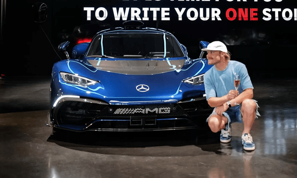 Valtteri Bottas Takes Delivery of His Mercedes-AMG One Hypercar