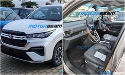 Maruti Suzuki Invicto Interior Revealed In New Spy Photo