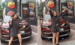Actor Wamiqa Gabbi Brings Home A Jeep Meridian