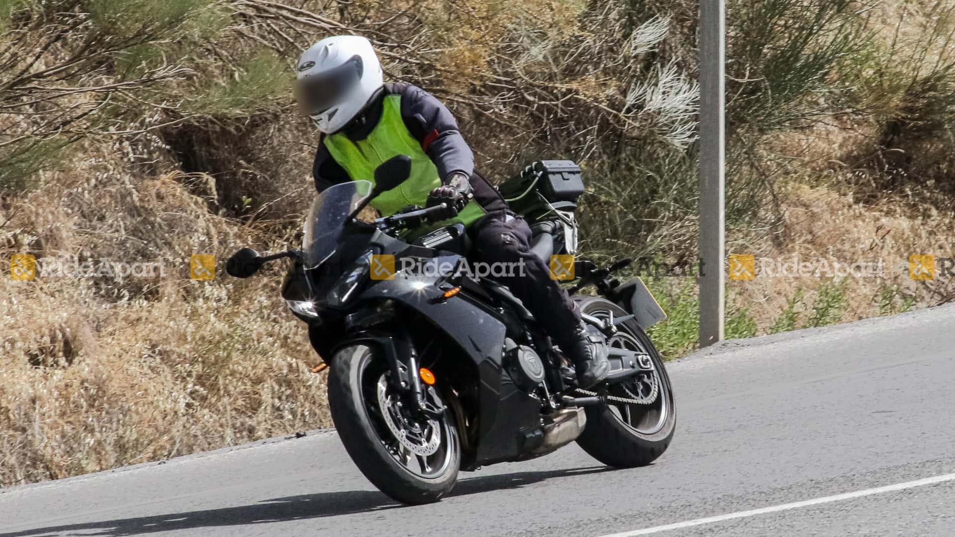 All-New Triumph Daytona 660 Spied Testing In Europe