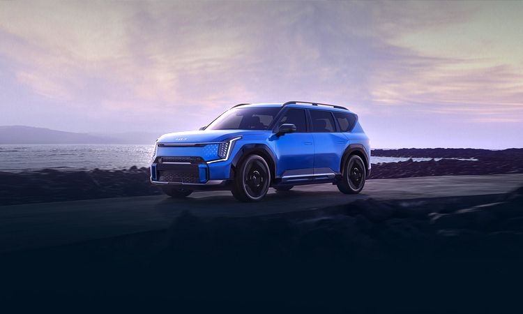 Kia EV9 electric SUV breaks cover